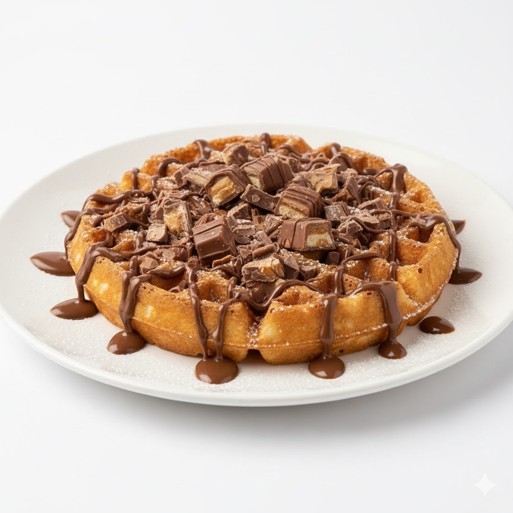 صورة وافل نوتيلا و مورو